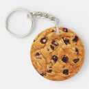 Search for chocolate chip cookie rounded key rings Dessert