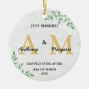 Search for leaves christmas tree decorations Bride and groom