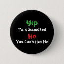 Search for hug me badges Vaccinated
