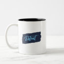 Search for blue city mugs Typography