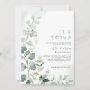 Search for elegant twin baby shower invitations Mother to be
