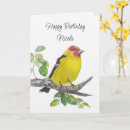 Search for tanager cards Western tanager bird