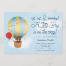 Search for teddy bear hot air balloon baby shower invitations Cute