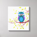 Search for owl painting canvas prints Colourful