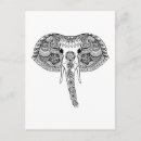 Search for indian style postcards Elephant