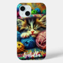 Search for relaxing cat iphone cases Kitten