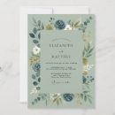 Search for nature wedding invitations Sage green