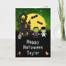 Search for monster halloween cards Haunted house