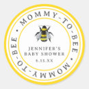 Search for bumblebee baby shower stickers Mama to bee