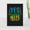 Search for needles cards Acupuncture