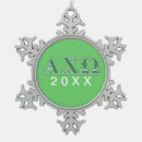Search for letter o christmas tree decorations Alpha chi omega sorority