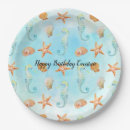 Search for seahorse paper plates Beach