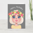 Search for flower child birthday cards Retro