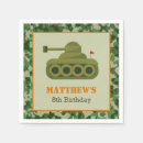 Search for army camo napkins Soldier