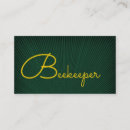 Search for beekeeping business cards Gold