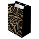 Search for zebra print gift bags Black