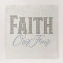 Search for fear puzzles Faith over fear