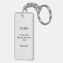 Search for plain white key rings Solid
