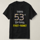Search for 53rd birthday tshirts 53 years old