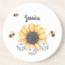 Search for sunflower with bee kitchen dining Floral