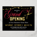 Search for red black and gold invitations Elegant
