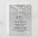 Search for string lights sweet 16 invitations Glitter