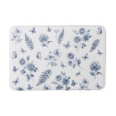 Search for blue toile bath mats Chinoiserie