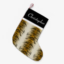 Search for tiger christmas stockings Stripes