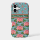 Search for water lily iphone cases Blue