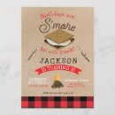 Search for flannel invitations Camping