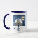 Search for snowy night mugs Merry christmas