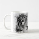 Search for white lion mugs Portrait