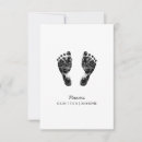 Search for baby footprint thank you cards Newborn