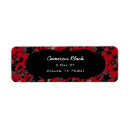 Search for rock star return address labels Grunge