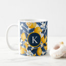 Search for lemon print mugs Blue