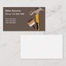 Search for paintbrush business cards Handyman