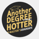Search for masters degree stickers Graduation