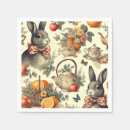 Search for vintage rabbit napkins Garden