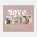 Search for mothers day blankets Typography