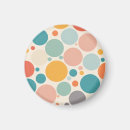 Search for pop round magnets Colourful