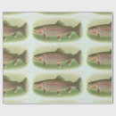 Search for trout wrapping paper Fishing