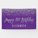 Search for purple and silver banners Modern