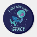 Search for alien magnets Cartoon