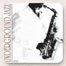 Search for jazz coasters Saxophone