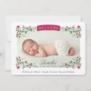 Search for birth announcement cards Girl