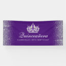 Search for purple and silver banners For kids