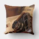Search for brown leather cushions Old