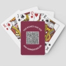 Search for branded playing cards Qr code