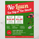 Search for gardener flyers Lawn mowing