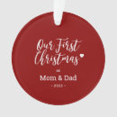 Search for mother to be christmas tree decorations Red
